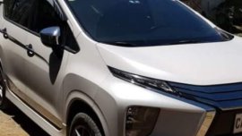 Pearl White Mitsubishi XPANDER 2019 for sale in Automatic