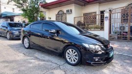 Black Honda Civic 2013 for sale in Quezon City