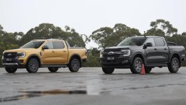 2023 Ford Ranger Drag Race: V6 versus bi-turbo four-cylinder 
