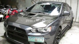 Black 2008 Mitsubishi Lancer Evolution 