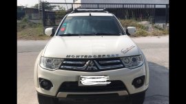 Need to sell Pearl white 2014 AT Mitsubishi Montero Sport SUV / Crossover second hand