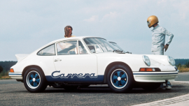 Porsche Carrera RS 2.7 celebrates 50 years with Tag Heuer