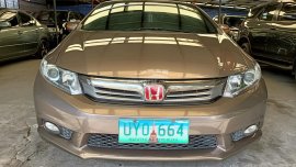 2012  HONDA CIVIC 1.8 S GAS AUTOMATIC