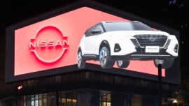 Kicks e-Power stands out in Nissan PH 3D billboard ad
