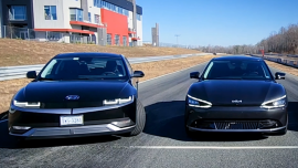 Hyundai Ioniq 5, Kia EV6 square up for electric drag race