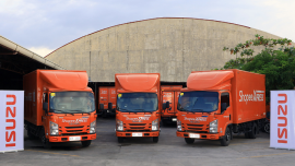Isuzu PH delivers N-Series trucks to Shopee  