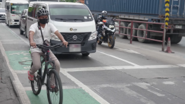 Valenzuela City to allow motorcycles in McArthur Highway bike lane