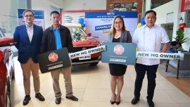 Two lucky winners get MG ZS each via MPTC raffle promo