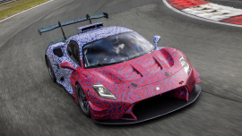 Maserati MC20 GT2 hits racetrack for first series of test runs