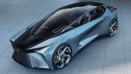 Lexus LF-30 concept car on display at Mitsukoshi mall in BGC 