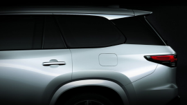 Lexus TX teaser shows possible three-row crossover model