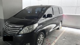 High-profile Toyota Erffa 3.5 black.