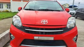 Red 2016 Toyota Wigo  1.0 G AT  for sale