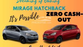 HOT PROMO! 2023 Mirage GLX CVT Hatchback 