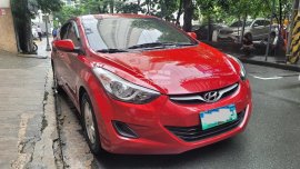 Red 2013 Hyundai Elantra Sedan second hand for sale