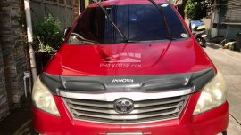 2013 Innova E Diesel Automatic Red Mica Metallic 