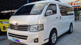 RUSH sale! White 2011 Toyota Hiace Super Grandia Minivan cheap price