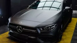 Black 2021 Mercedes-Benz CLA-35 AMG Sedan for sale