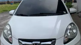 Used White 2015 Honda Brio Amaze  1.3 S AT for sale