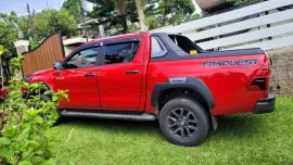 Secondhand Red Toyota Hilux Conquest v 2x4 AT 2021 in good condition