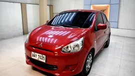 2014  Mitsubishi Mirage Glx 1.2G CVT  ( Majestic Red  ) Automatic  Gasoline 298t Negotiable Batangas
