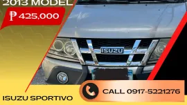 2013 Isuzu Sportivo SUV for sale (in good condition)