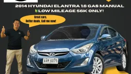2014 Hyundai Elantra 1.6 Gas Manual Low ODO 56K Only! ☎️ 09279850198 / JESSEN” Kakotse “MENDOZA 🚘🚙