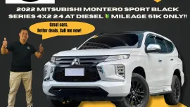 2022 Mitsubishi Montero Sport Black Series 4x2 2.4 AT ☎️ 09279850198 / JESSEN” Kakotse “MENDOZA🚘🚙