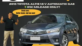 2015 Toyota Altis 1.6 V Automatic Gas ✳️ 163K  ALL IN DP☎️ 09279850198 / JESSEN” Kakotse “MENDOZA🚘