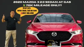 2020 Mazda 3 2.0 Sedan AT GAS 🔰CALL NOW  ☎️09279850198/ JESSEN “KAKOTSE “MENDOZA 