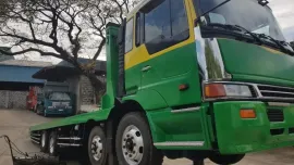 Hino 12-Wheeler Self-Loader with Winch and Hydraulic Ramp (Japan Surplus)