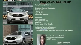 2018 Honda CR-V 1.6 S Diesel Automatic 