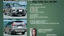 PRE-OWNED!!! 2019 Mitsubishi Xpander 1.5 GLS Gas Automatic ‼️🔥09928482945 Look for Leonor De Felix