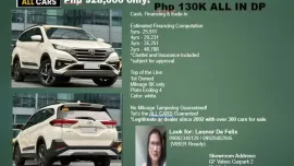 2023 Toyota Rush GRS 1.5 Automatic Gas - Top of the Line