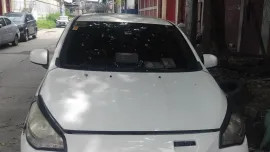 FOR SALE!!! White 2015 Mitsubishi Mirage G4  GLX 1.2 CVT affordable price