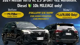 2024 Nissan Terra VL 2.5 SPORT 4x2 AT Dsl 🔰CALL NOW  ☎️09279850198/ JESSEN “KAKOTSE “MENDOZA 