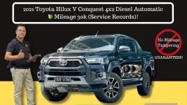 2021 Toyota Hilux V Conquest 4x2 Diesel AT 🔰CALL NOW !!☎️09279850198/ JESSEN MENDOZA 