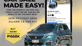2018 Peugeot 5008 Allure 1.6 Gas Automatic ☎️CALL NOW 0935 600 3692 JAN RAY DE JESUS