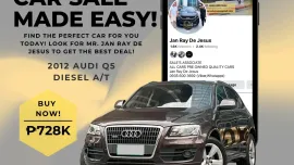 2012 Audi Q5 Diesel Automatic☎️CALL NOW 0935 600 3692 JAN RAY DE JESUS