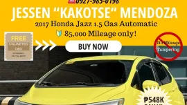 2017 Honda Jazz 1.5 Gas Automatic 🔰CALL NOW  ☎️09279850198/ JESSEN “KAKOTSE “MENDOZA