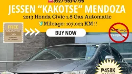 2013 Honda Civic 1.8 Gas Automatic 🔰CALL NOW! ☎️09279850198 / JESSEN “Kakotse” MENDOZA