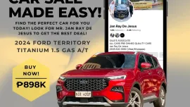 2024 Ford Territory Titanium 1.5 Gas Automatic☎️CALL NOW 0935 600 3692 JAN RAY DE JESUS