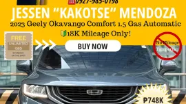 2023 Geely Okavango Comfort 1.5 Gas AT 🔰CALL NOW! ☎️ 09279850198 /JESSEN “Kakotse “ MENDOZA