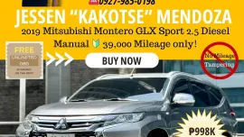 2019 Mitsubishi Montero GLX Sport 2.5 Dsl MT 🔰CALL NOW  ☎️09279850198/ JESSEN “KAKOTSE “MENDOZA 