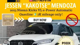 2023 Nissan Kicks VL e-Power AT Gasoline 🔰CALL NOW!!☎️09279850198 / JESSEN “ Kakotse “ MENDOZA 