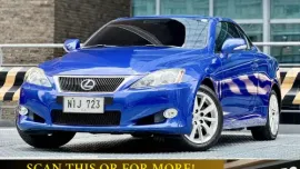 🚨2010 Lexus IS300C Convertible V6 3.0 Gas AT 32k ODO! | CALL/PM ANGEL CASTILLO NOW! 📩📲09186763396