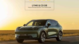 LYNK & CO 08 EM-P RECEIVES 5-STAR EURO NCAP RATING, REINFORCING LEADERSHIP IN AUTOMOTIVE SAFETY