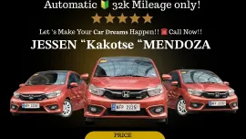 2022 Honda Brio RS 1.2 Black Top CVT Gas AT 🔥𝐉𝐄𝐒𝐒𝐄𝐍 𝐌𝐄𝐍𝐃𝐎𝐙𝐀 🙋‍♂️☎️ 09279850198