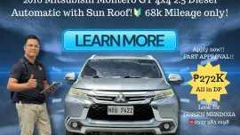 2016 Mitsubishi Montero GT 4x4 2.5 Dsl 🔥#𝟙 ℂ𝔸𝕃𝕃-𝑱𝑬𝑺𝑺𝑬𝑵 𝑴𝑬𝑵𝑫𝑶𝒁𝑨 🙋‍♂️☎️ 09279850198