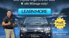 2022 Toyota Wigo 1.0 G AT GAS 🔥𝐉𝐄𝐒𝐒𝐄𝐍 “𝑲𝒂𝒌𝒐𝒕𝒔𝒆” 𝐌𝐄𝐍𝐃𝐎𝐙𝐀 🙋‍♂️☎️ 09279850198